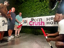 Fuck! Juicy T-Shirt Contest at PornCrush Pool Party with Blake Blossom, Summer Vixen, Rissa May