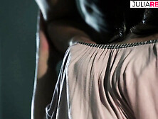 Hottie Rita Peach Rides Massive Cock & Gets Tits Cumshot by Denis Reed