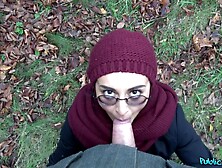 Public Agent - Afghan Beauty Gives Forest Blowjob 1 - Yasmeena