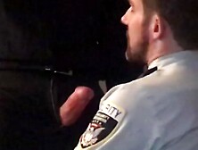 Police Officer And A Security Agent Both Share The Same Passion For Cock Sucking