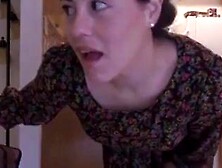 Mother masturbates in front of her step son