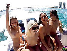 Teens Facialized On Yacht