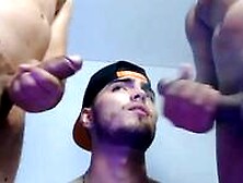 Double Handjobs For Latina Guy On Cruisingcams. Com