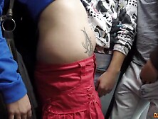 Metro groping evolves three on 1 foursome