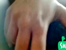 Princess Diya 1st Time Washroom Fingering