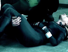 Superheroines And Arm Carry With Bat Girl And Carol Fonda