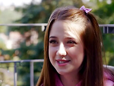 Wet Leahs Brown-haired Clip - Leah Maus