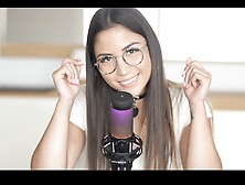 JOI CEI ASMR - I GUIDE YOU TO JERK OFF,  CUM ON MY TITS AND CLEAN EVERYTHING (ENGLISH SUBTITLES)