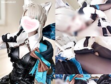 Genshin Impact Lynette Cosplay Lynette Intense Pleasure Magic Show