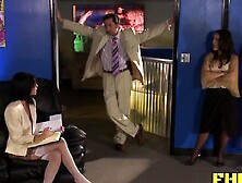 Jennifer Dark and Kristina Rose Into Wild Group Sex Clip