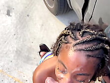 pit stop before daddy drop me off at school Omg please cum all over my face before we get caught this risky