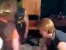 Erica Boyer gangbanged by bikers in bar