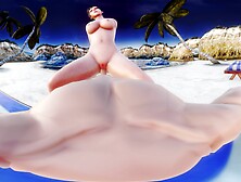 Lewd Fraggy Vr - Busty Nyotengu Outdoor Beach Riding