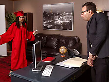 Kendra Spade Gets Screwed Right After Her Graduation