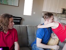 Young Boys Swap Their Hot Stepmoms And Fuck In A Perverse Foursome