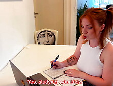 Cumshot in panties while parents are not at home