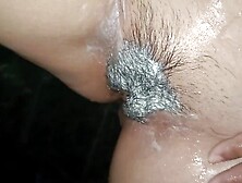 Afeitando mi cunt peluda parte one,  rica twat hispanic es afeitada.