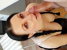 Giant Boobies Schoolgirl Takes Teachers Giant Penis To The Root - Schoolgirl Almost Drowns In Spunk (new cut)