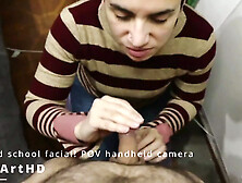 Oldschool Facial! POV Handheld Camera