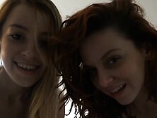 Giving two girls a facial is hotter than one