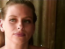 Gorgeous blonde cutie with massive tits takes a cock outdoors