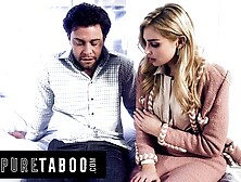Rocking Seth Gamble and Kenzie Anne at puretaboo porn