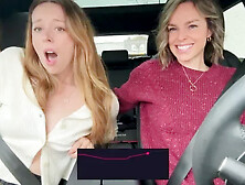 Serenity Cox and Nadia Foxx Take on Another Drive Thru with the Lushs on Ful...