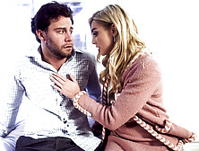 Sly stud catfishes and fucks busty tits mature