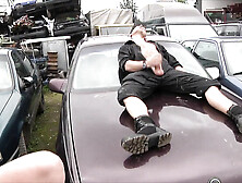 German Orgy Outdoor - Big Tits Gangbang Fucking HD