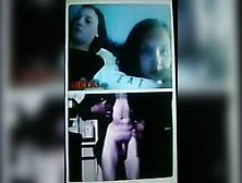 2 horny College girls highly delighted by my hot show (+ sound )