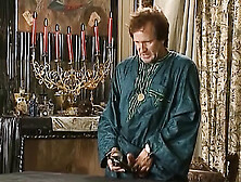 A charming blonde woman from Germany gets her butt-hole stretched