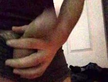 Shooting my cum into my as using siren o