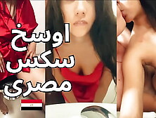 The dirtiest Arab sex scandal, Yasmine, the slut of Mansoura, entered the whole cock, the lioness wearing a red shirt, wicked