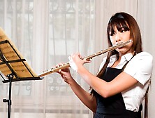 Cute-looking brunette Suzy Rainbow gets fucked by a big cock