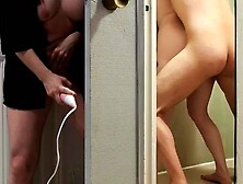 MY WIFEY MASTURBATE. WHILE I FUCK WITH a SCORT.