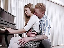 Brown-haired angel Stasia Si is enjoying intensive penetration