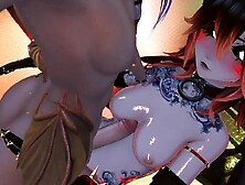 Road Trip Went On A Trip With My Succubus Baby Lewd Vrc With Car Toon