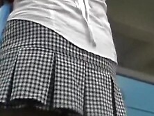 Constricted a-hole up pleated petticoat