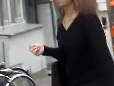 Yummy Japanese girl experiences a Sharking No Panties attack