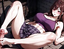 Hot female student savagely banged in an alley: intensive dissolute creampie climax!