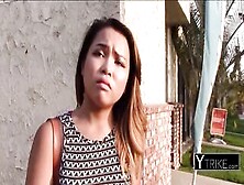 Sensual Asian honey riding a firm junk with joy