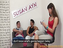 Agent Susan Gets Fucked Well By Two Guys