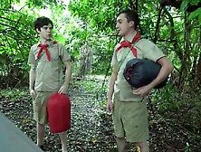 Boy Scouts Jack Andram & Dakota Lovell Are Rimming And Fucking