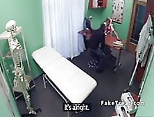 Patient Without Sense Fucks Blonde Nurse