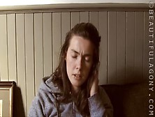 pretty girl rubs two out