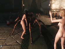 (skyrim) Animal Mansion - 11: Spider Orgy