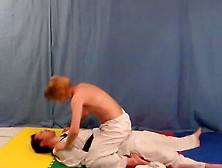 Cowgirl Karate Male orgasm. flv