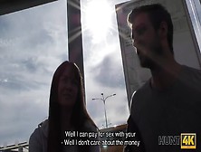 HUNT4K.  Buddy nicely fucks boy's attractive girlfriend for money
