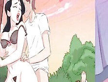 Beautiful Teen Girl With Black Hair Gets Fucked Doggystyle While Tied Up