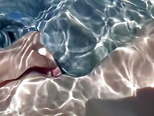 Italian Big Tits Artemisia Love Sexy POV  Pussy play in the Jacuzzi Horny and wet